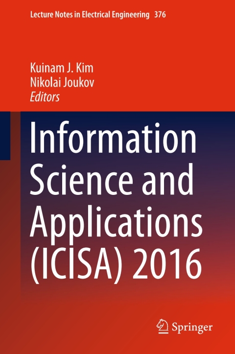 Cover image for book Information Science and Applications (ICISA) 2016