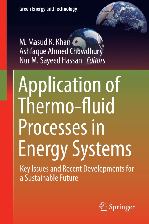 Cover image for book Application of Thermo-fluid Processes in Energy Systems