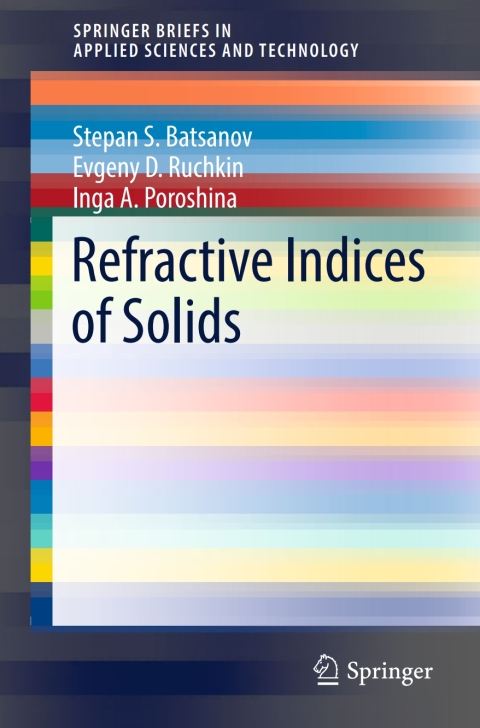 Cover image for book Refractive Indices of Solids