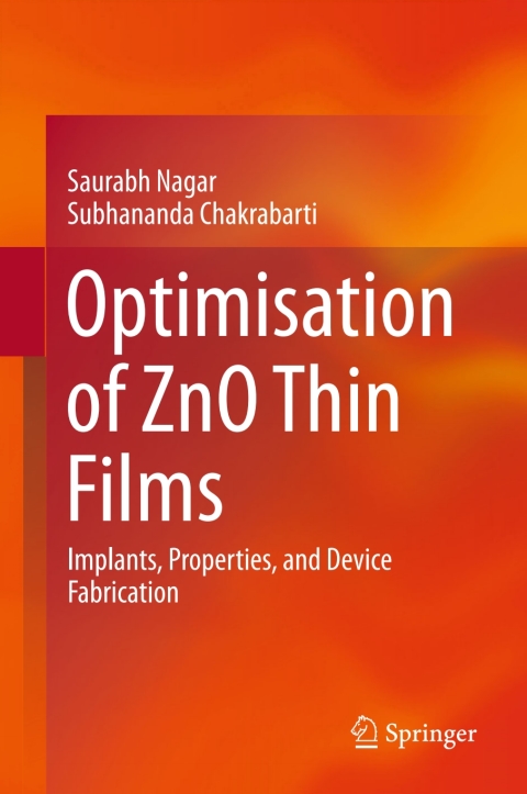 Cover image for book Optimisation of ZnO Thin Films