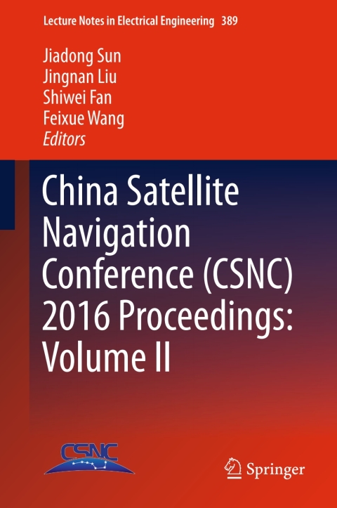 Cover image for book China Satellite Navigation Conference (CSNC) 2016 Proceedings: Volume II
