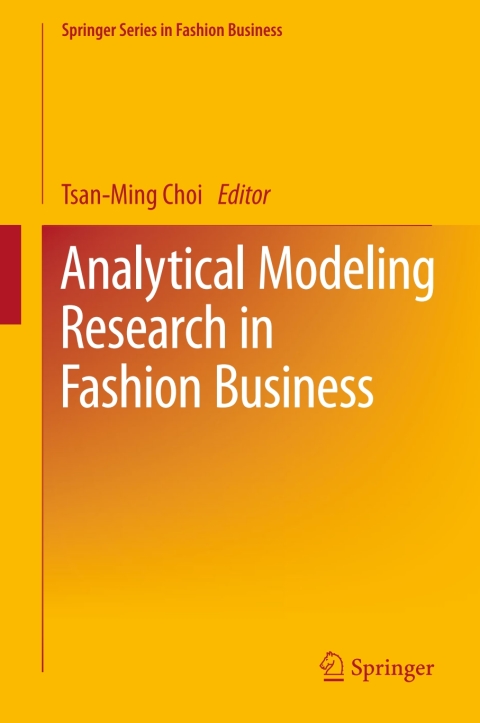 Cover image for book Analytical Modeling Research in Fashion Business
