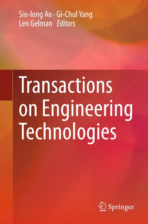 Cover image for book Transactions on Engineering Technologies