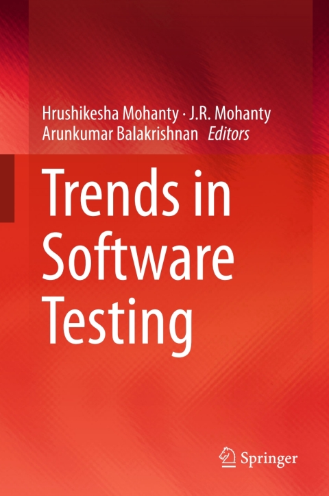 Cover image for book Trends in Software Testing