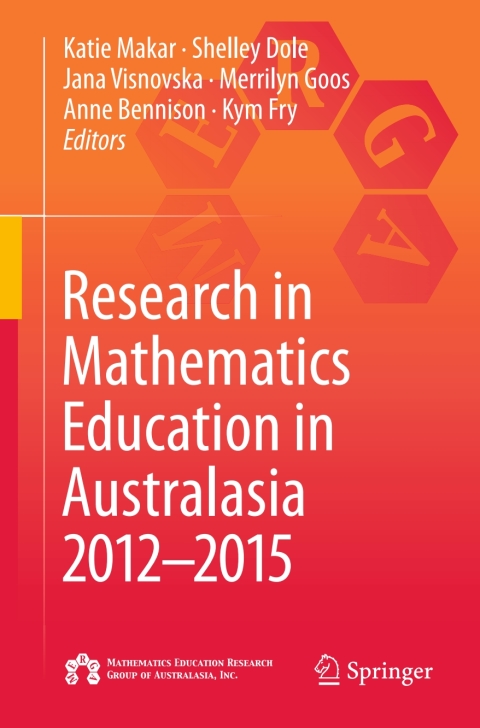 Cover image for book Research in Mathematics Education in Australasia 2012-2015