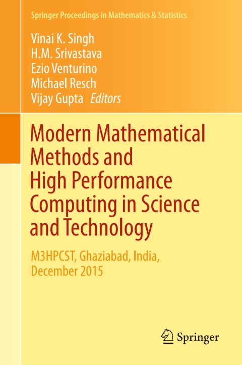 Cover image for book Modern Mathematical Methods and High Performance Computing in Science and Technology