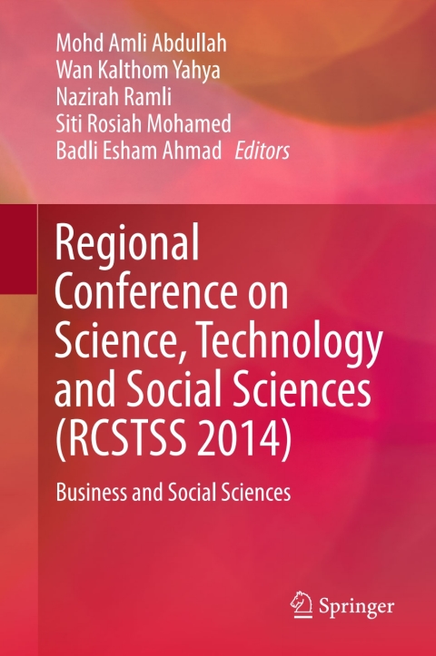 Cover image for book Regional Conference on Science, Technology and Social Sciences (RCSTSS 2014)