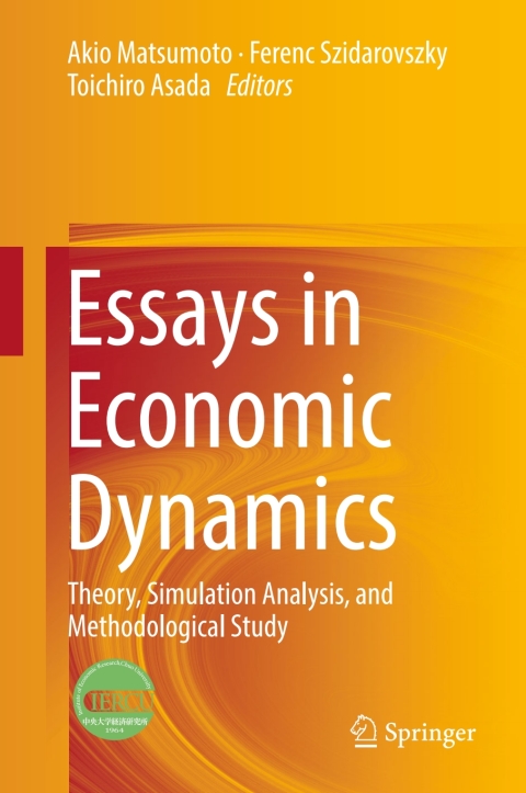 Cover image for book Essays in Economic Dynamics