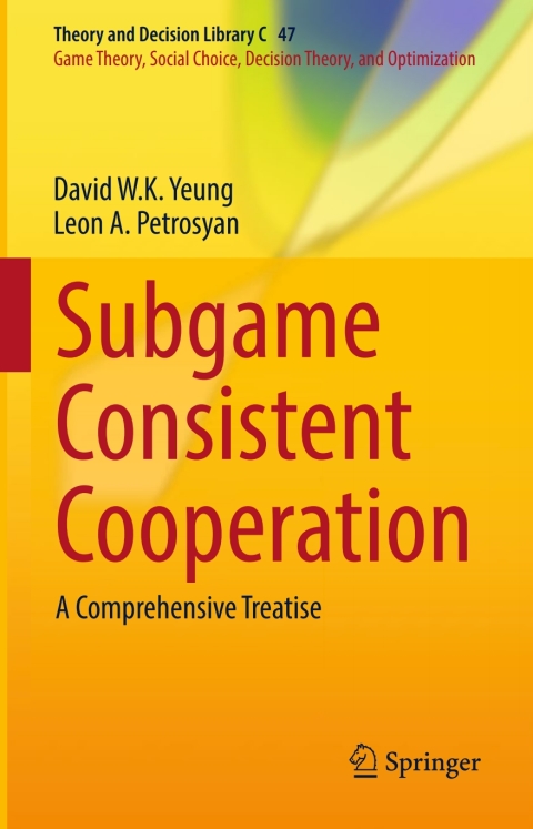 Cover image for book Subgame Consistent Cooperation