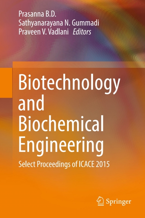 Cover image for book Biotechnology and Biochemical Engineering