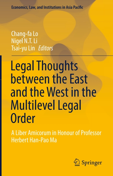 Cover image for book Legal Thoughts between the East and the West in the Multilevel Legal Order