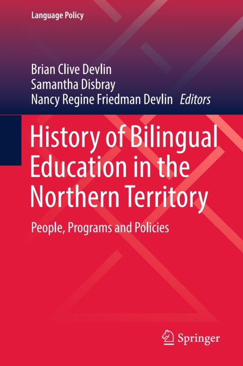 Cover image for book History of Bilingual Education in the Northern Territory