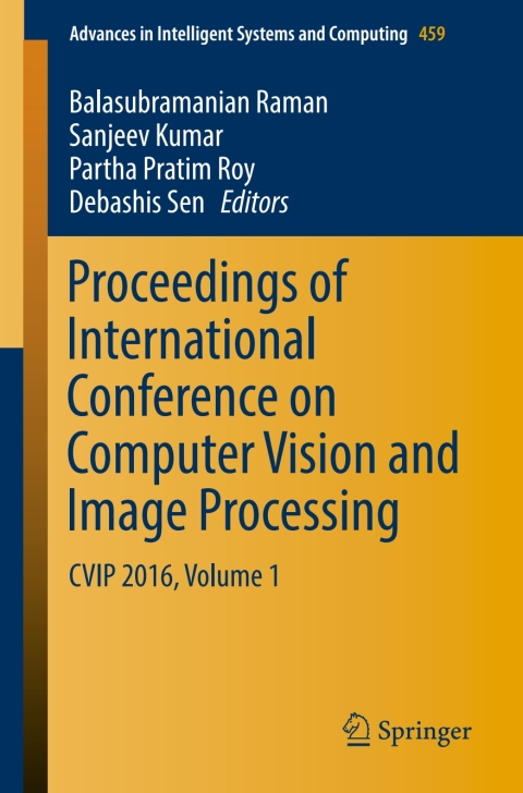 Cover image for book Proceedings of International Conference on Computer Vision and Image Processing