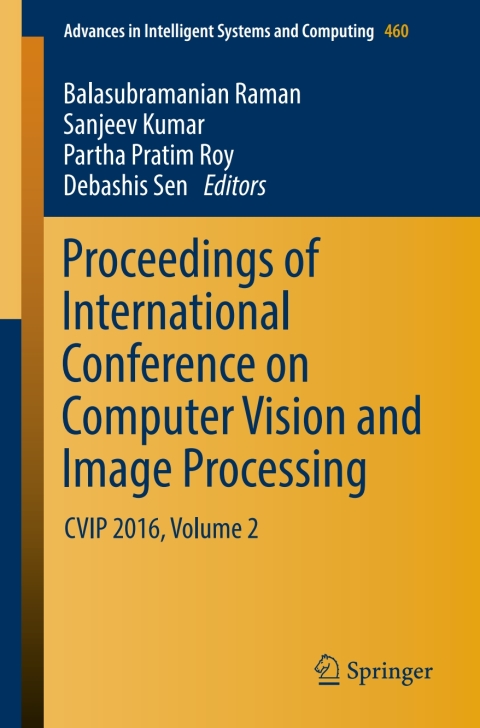 Cover image for book Proceedings of International Conference on Computer Vision and Image Processing