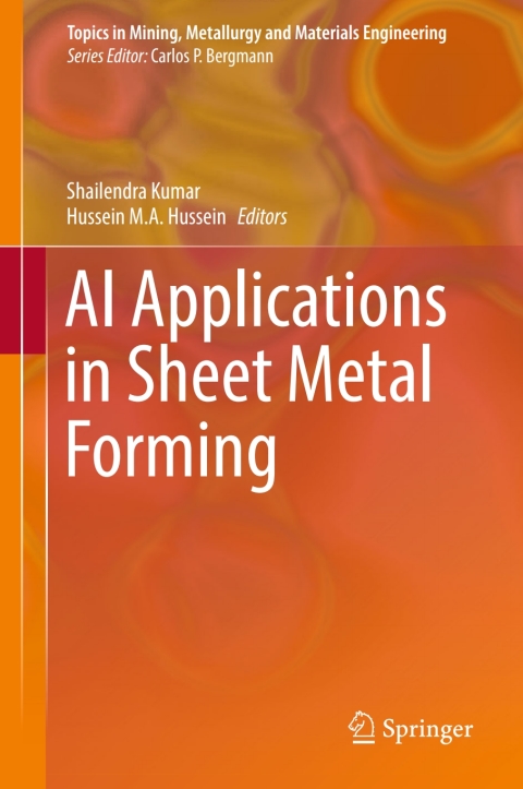 Cover image for book AI Applications in Sheet Metal Forming