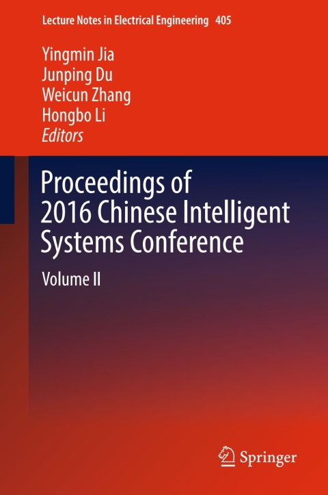 Cover image for book Proceedings of 2016 Chinese Intelligent Systems Conference