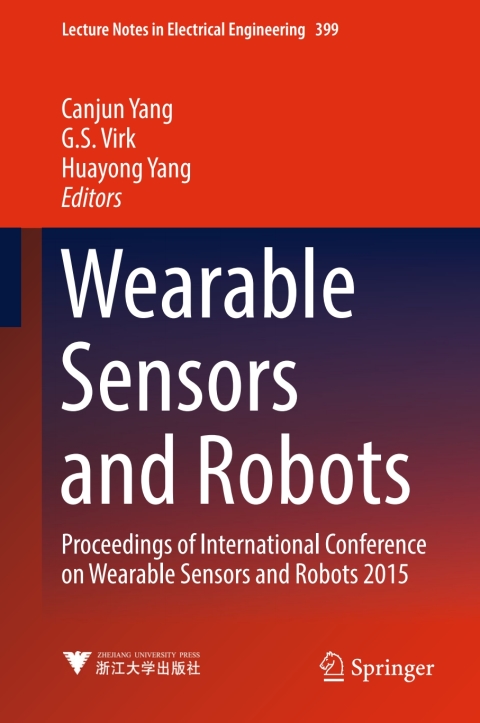Cover image for book Wearable Sensors and Robots