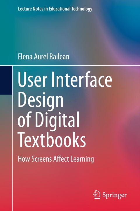 Cover image for book User Interface Design of Digital Textbooks