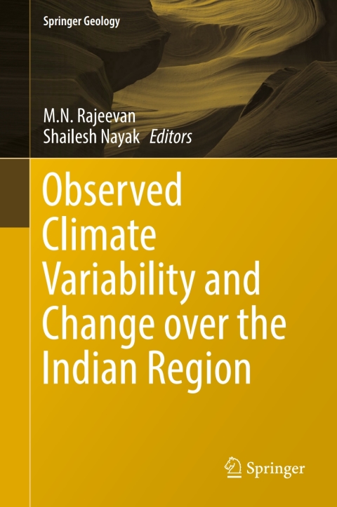 Cover image for book Observed Climate Variability and Change over the Indian Region