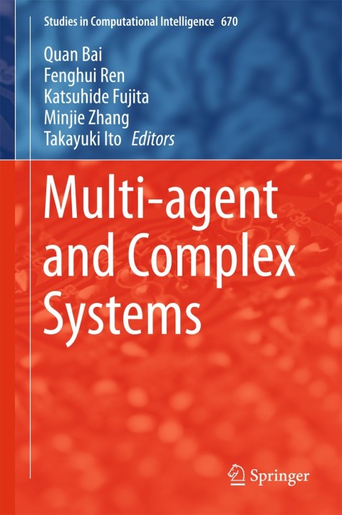 Cover image for book Multi-agent and Complex Systems