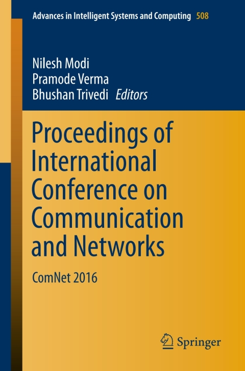 Cover image for book Proceedings of International Conference on Communication and Networks
