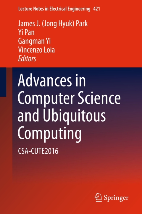 Cover image for book Advances in Computer Science and Ubiquitous Computing