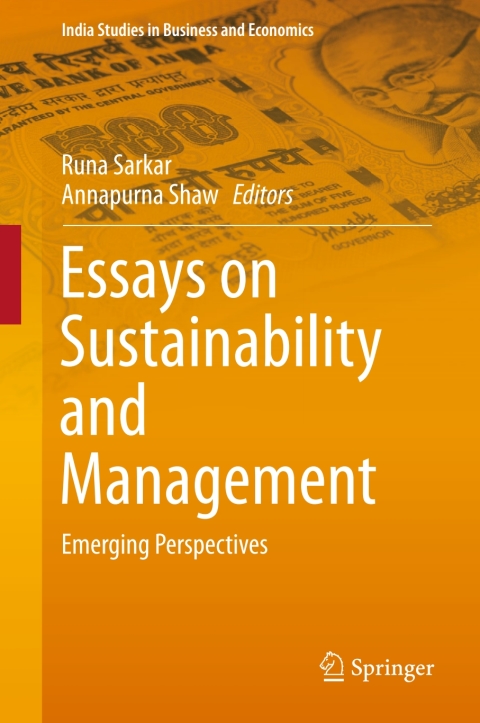 Cover image for book Essays on Sustainability and Management