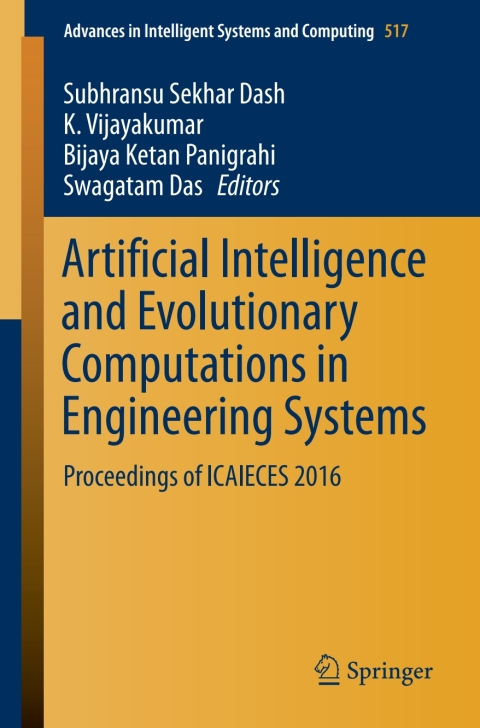 Cover image for book Artificial Intelligence and Evolutionary Computations in Engineering Systems