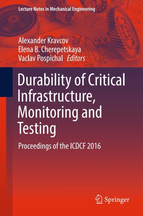 Cover image for book Durability of Critical Infrastructure, Monitoring and Testing