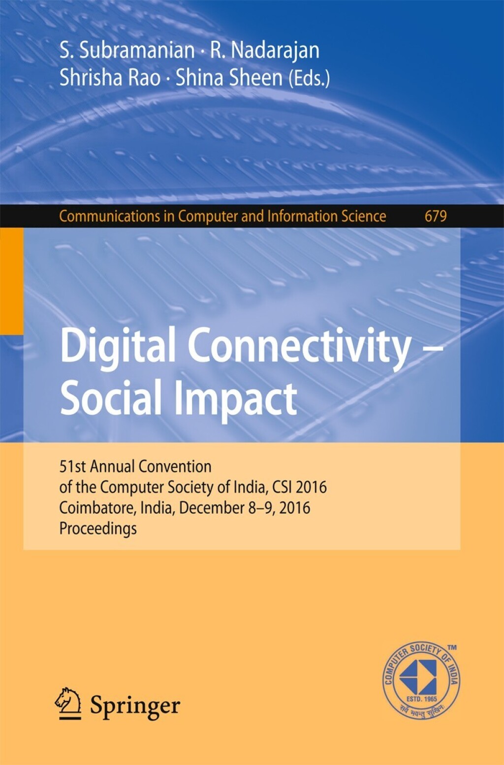ISBN 9789811032745 product image for Digital Connectivity â Social Impact (eBook Rental) | upcitemdb.com