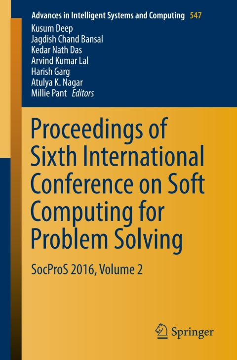 Cover image for book Proceedings of Sixth International Conference on Soft Computing for Problem Solving