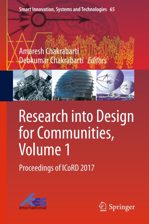 Cover image for book Research into Design for Communities, Volume 1