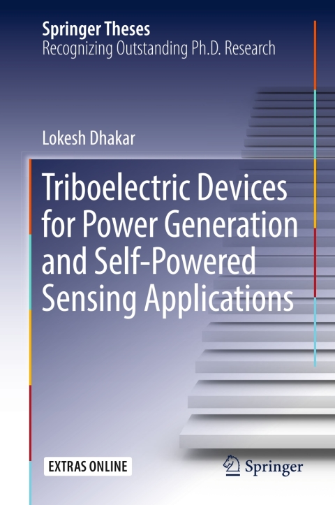 Cover image for book Triboelectric Devices for Power Generation and Self-Powered Sensing Applications