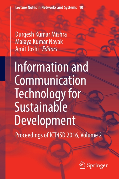 Cover image for book Information and Communication Technology for Sustainable Development