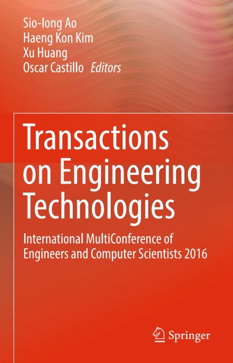 Cover image for book Transactions on Engineering Technologies