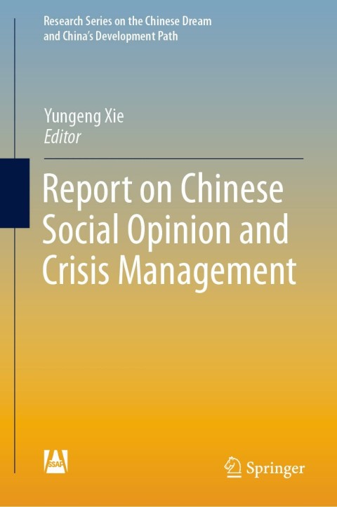 Cover image for book Report on Chinese Social Opinion and Crisis Management