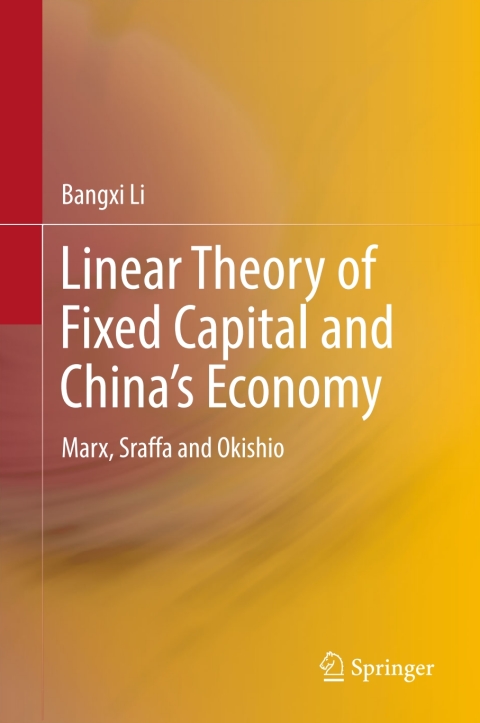 Cover image for book Linear Theory of Fixed Capital and China’s Economy