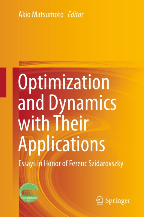 Cover image for book Optimization and Dynamics with Their Applications