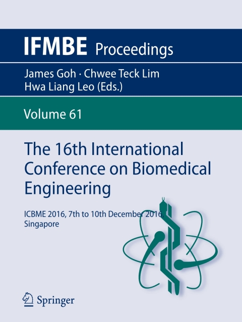 Cover image for book The 16th International Conference on Biomedical Engineering