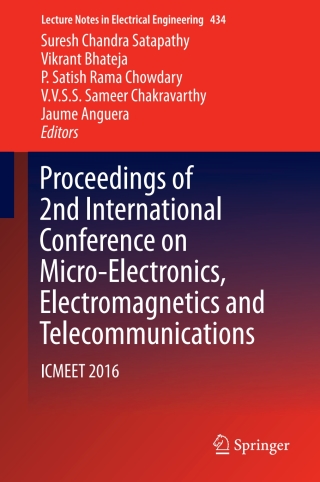 Proceedings of 2nd International Conference on Micro-Electronics, Electromagnetics and Telecommunications