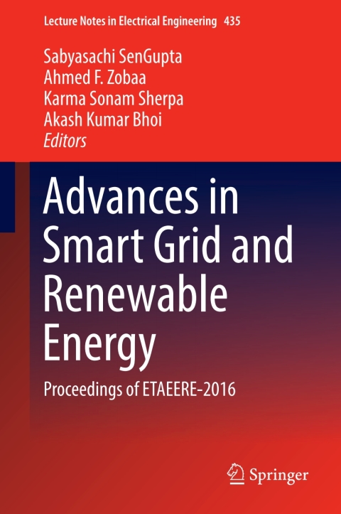 Cover image for book Advances in Smart Grid and Renewable Energy