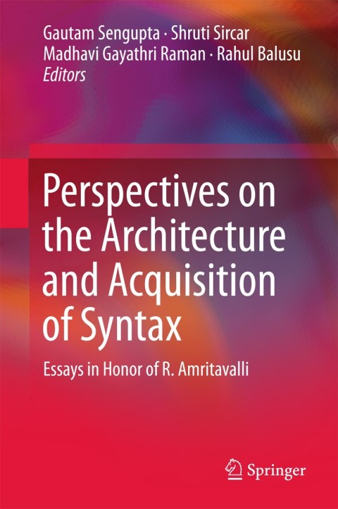 Cover image for book Perspectives on the Architecture and Acquisition of Syntax