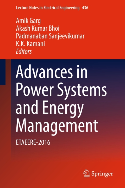 Cover image for book Advances in Power Systems and Energy Management