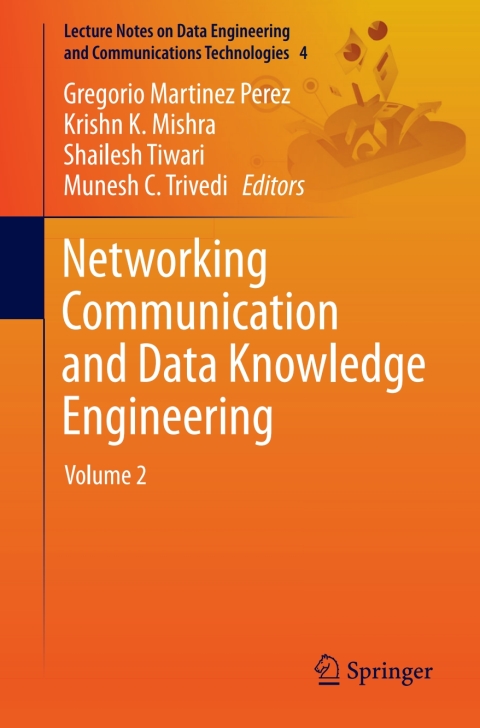 Cover image for book Networking Communication and Data Knowledge Engineering