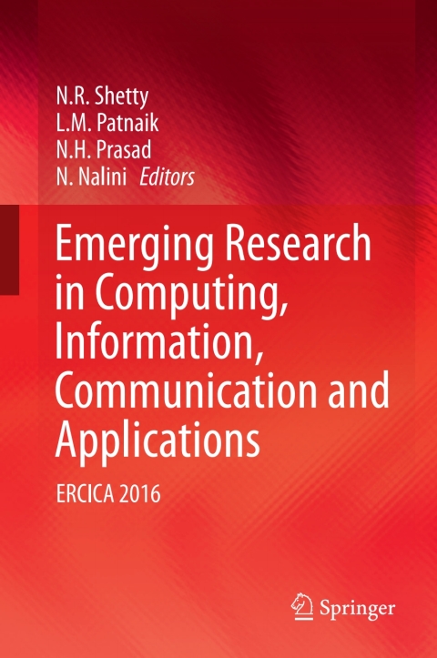 Cover image for book Emerging Research in Computing, Information, Communication and Applications
