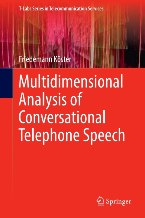 Cover image for book Multidimensional Analysis of Conversational Telephone Speech