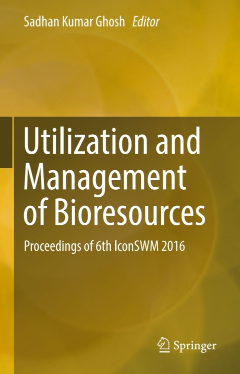 Cover image for book Utilization and Management of Bioresources