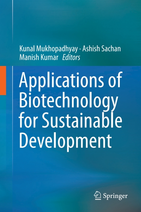Cover image for book Applications of Biotechnology for Sustainable Development