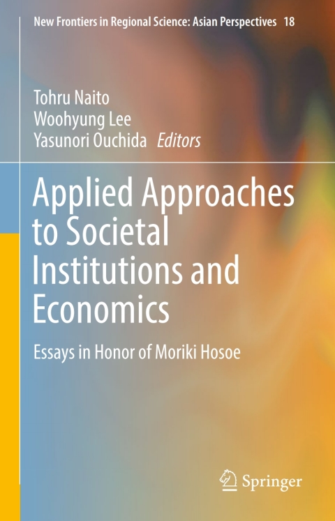 Cover image for book Applied Approaches to Societal Institutions and Economics