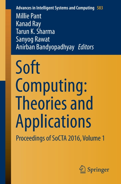 Cover image for book Soft Computing: Theories and Applications